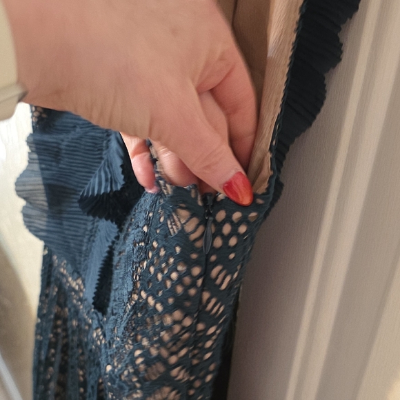 French Connection Teal Dress - Picture 10 of 12